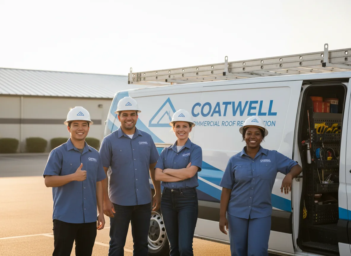 Commercial roof coating company in Saint Charles, IA